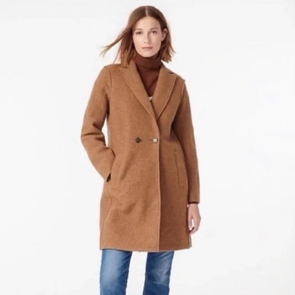 J. Crew Daphne Coat in Camel